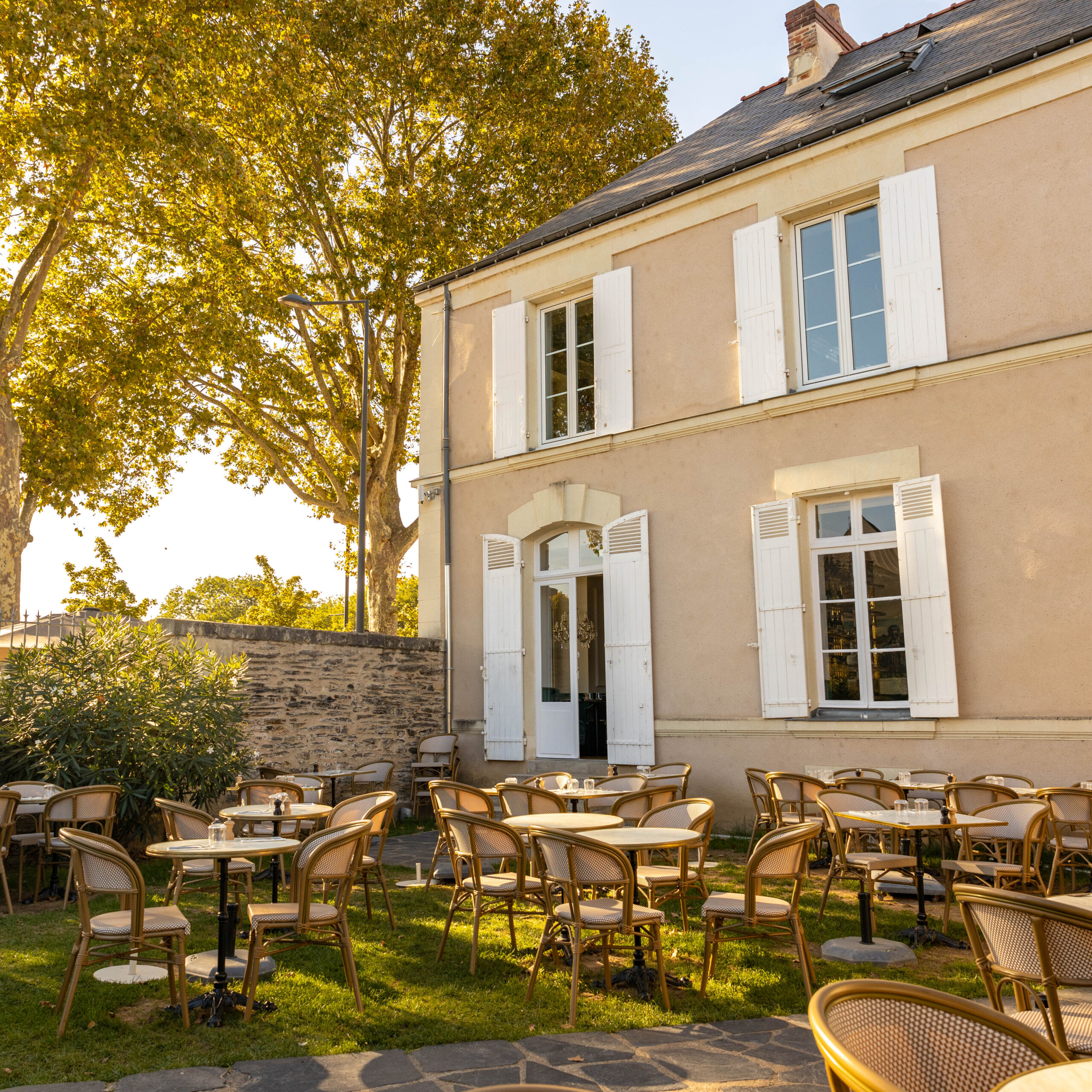 La Maison - Angers - Restaurant - Jardin - Terrasse 